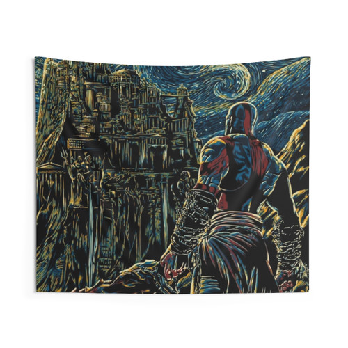 Starry Olympus Tapestry Wall Art