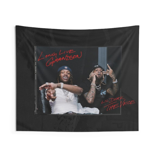 Lil Durk Tapestry - Long Live Durk Design