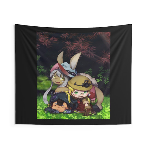 Made in Abyss Anime Tapestry - Characters and Scenes