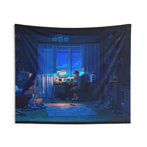 Anime Cute Room Tapestry Wall Hanging