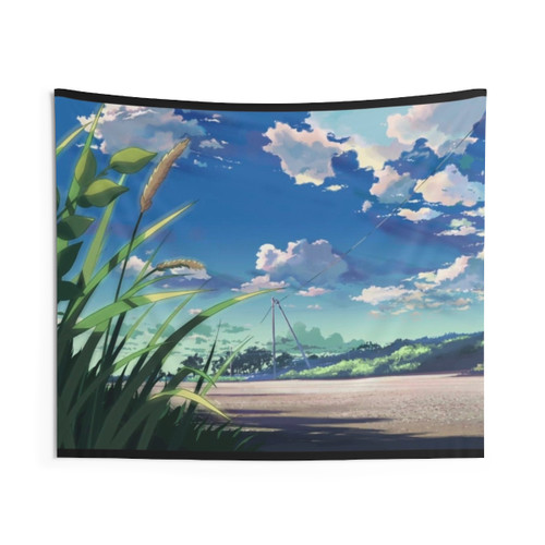 Anime Country Road Tapestry