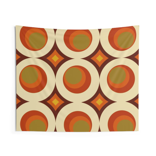 Mid-Century Modern 70s Retro Tapestry