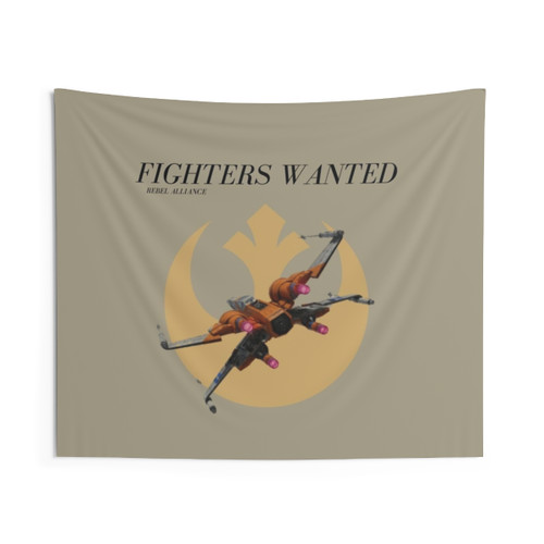 Star Wars Rebel Alliance Fighters Wanted Tapestry