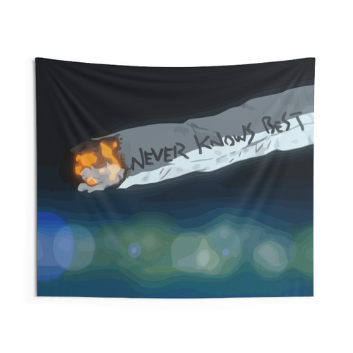 FLCL Never Knows Best Anime Tapestry