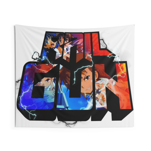 A Certain Scientific Railgun Anime Tapestry