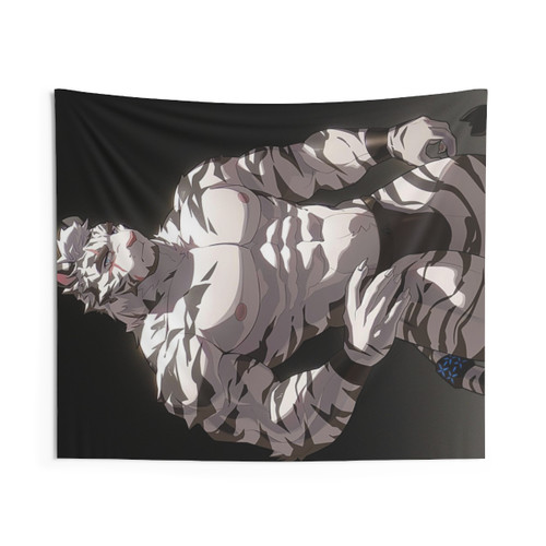 BARA TIGER VR2 Tapestry - Anime-Inspired Gay Art
