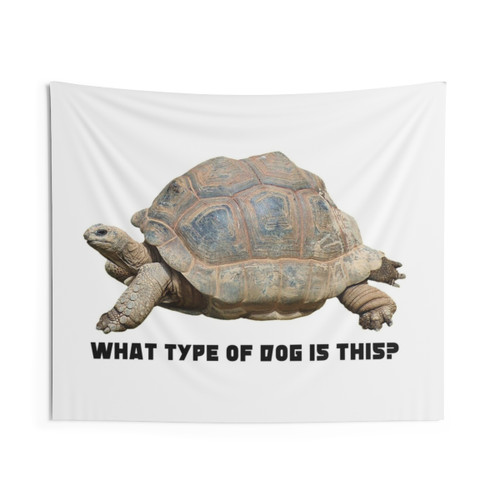 Borat movie quotes tapestry featuring the famous What Type of Dog is This? scene