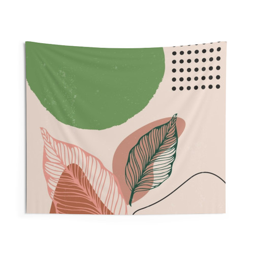 Mid-Century Abstract Nature Tapestry