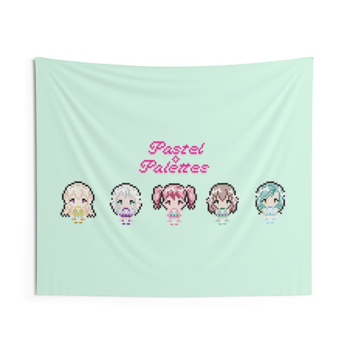 Bang Dream! Pastel Palettes Pixel Art Tapestry