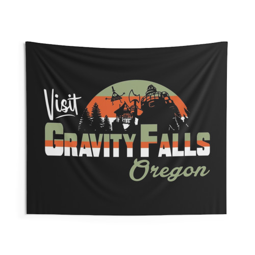 Gravity Falls Tapestry Featuring Dipper and Mabel