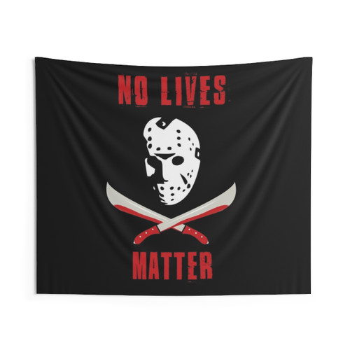 Friday the 13th Themed Tapestry with Jason Voorhees