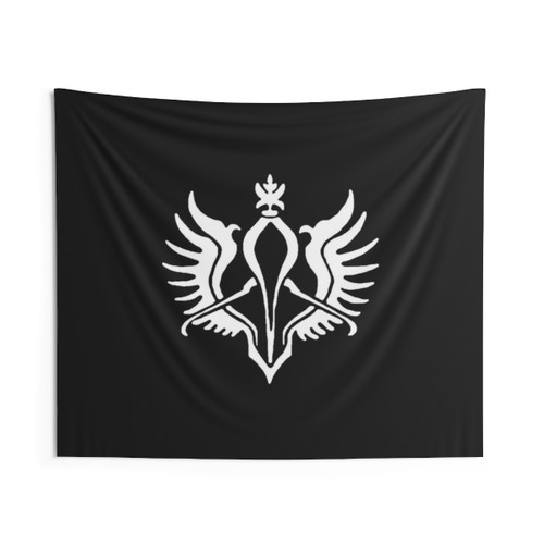 Galactic Empire Logo White Tapestry
