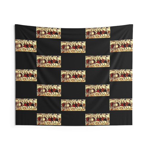 Bayeux Tapestry Medieval Historical Wall Hanging