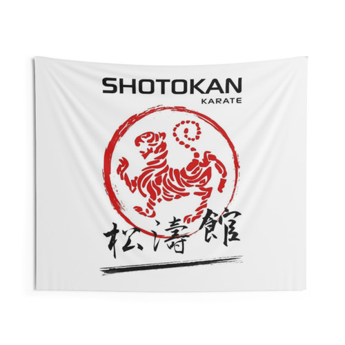 Shotokan Karate Tiger Tapestry Wall Art