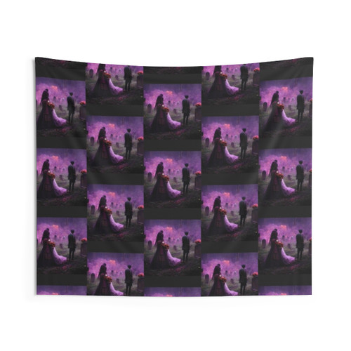 Vintage Skeleton Tapestry for Wedding Gifts