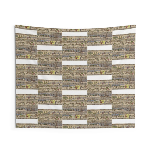 Medieval Bayeux Tapestry Wall Hanging