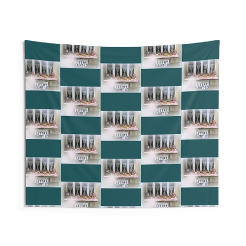 Delightful French Tapestry with Bayeux Medieval History Design