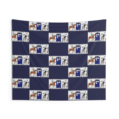 Sci-Fi Battle Tapestry - Retro Medieval Art