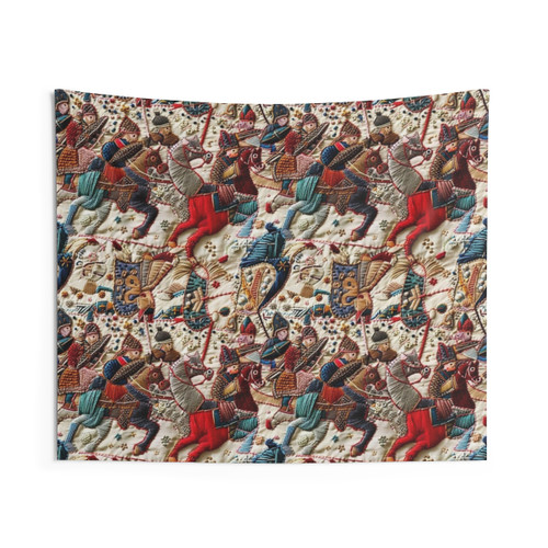 Bayeux Tapestry Pattern 13 Tapestry Wall Hanging