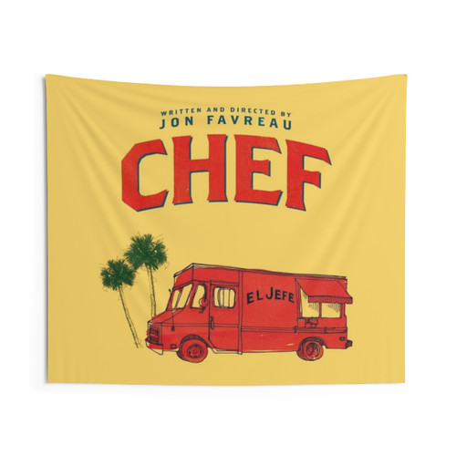 El Jefe Food Truck Tapestry Wall Hanging