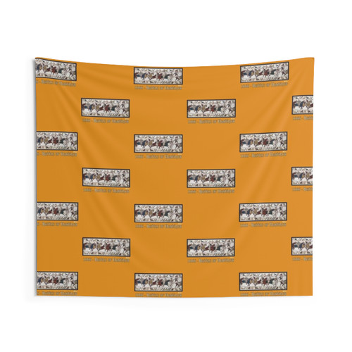 Bayeux Tapestry Medieval Battle Scene Wall Hanging