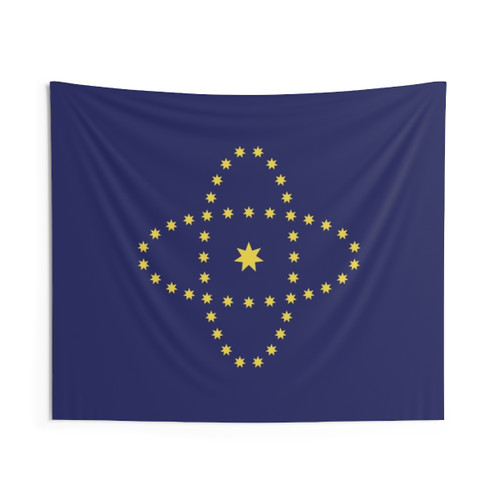 New Federal State of China Flag Tapestry
