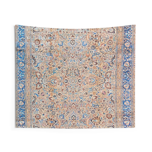 Antique Persian Meshad Rug Print Tapestry