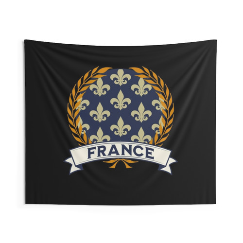 France Coat of Arms Heraldry Tapestry