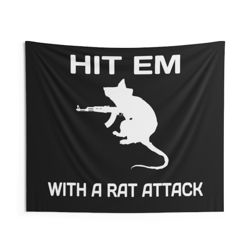 Escape From Tarkov Rat Attack Tapestry
