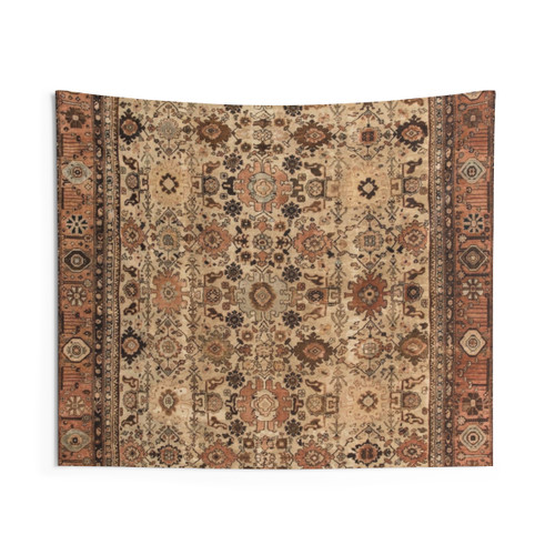 Antique Persian Sultanabad Rug Tapestry