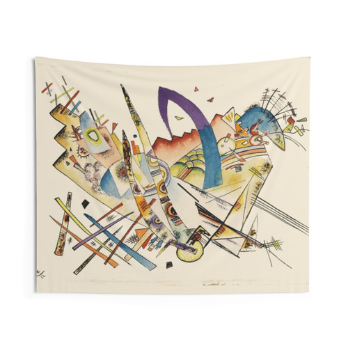 Wassily Kandinsky Abstract Art Tapestry