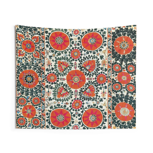 Shakhrisyabz Uzbek Suzani Embroidery Tapestry