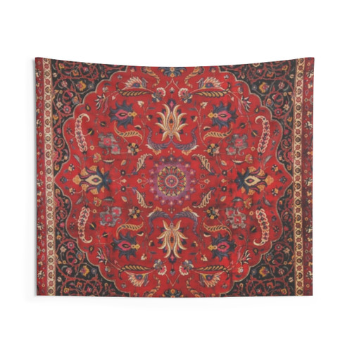 Red Vintage Persian Tapestry