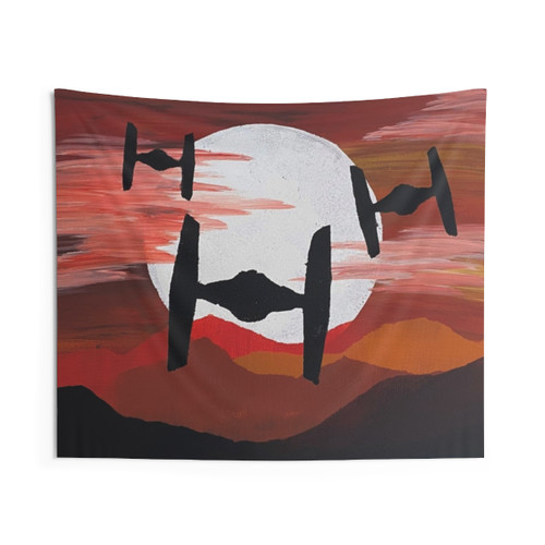 Star Wars Tie Fighter Tapestry Wall Hanging