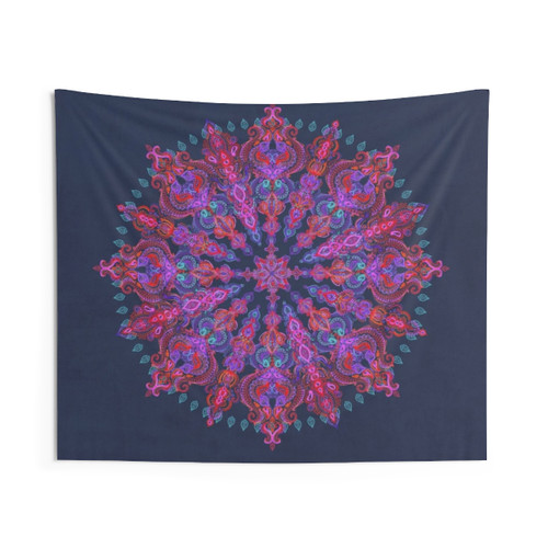 Bohemian Mandala Tapestry Wall Hanging
