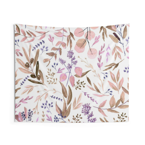 Colorful Eucalyptus Pattern Tapestry