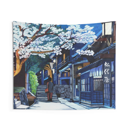 Sakura Blossom Tapestry Wall Hanging