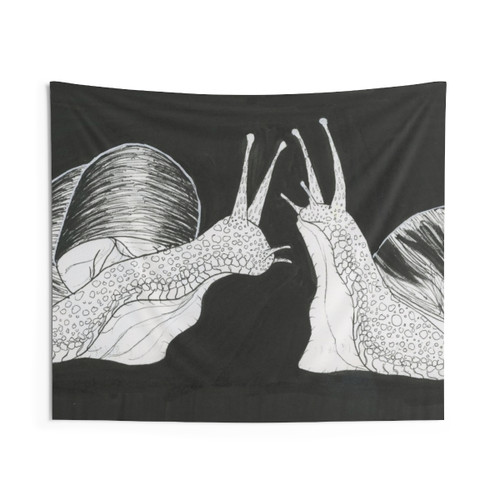 Large Sketch Snail Tapestry