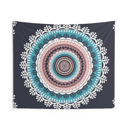 Mandala Floral Tapestry Wall Decor