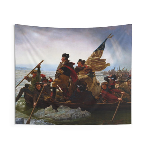 Washington Crossing the Delaware Tapestry by Emanuel Leutze