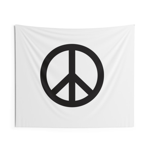Peace Sign Symbol Tapestry for Home Decor