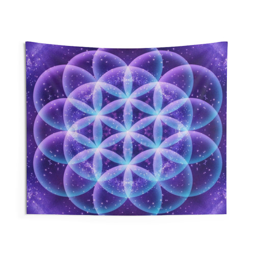 Flower of Life Mandala Tapestry