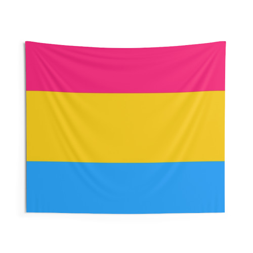 Vibrant Pansexual Pride Tapestry