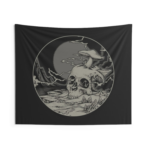 Psychedelic Lost Voyager Tapestry - Trippy Sci-Fi Wall Art