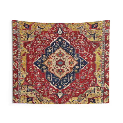 Vintage Antique Persian Carpet Tapestry