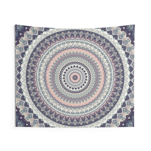 Mandala 203 Tapestry - Colorful Floral Wall Decor