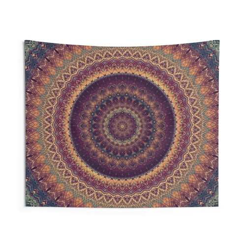 Mandala 108 Tapestry - Boho Wall Art