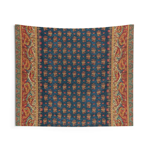 Antique English Axminster Carpet Tapestry