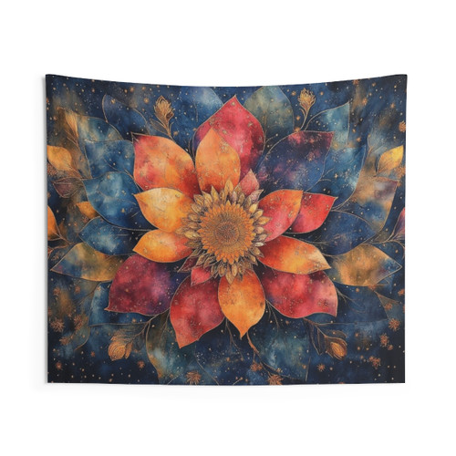 Zen Hippie Mandala Tapestry Wall Hanging