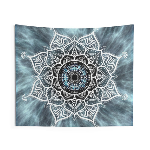 Mandala Luna Spirit Yoga Meditation Tapestry